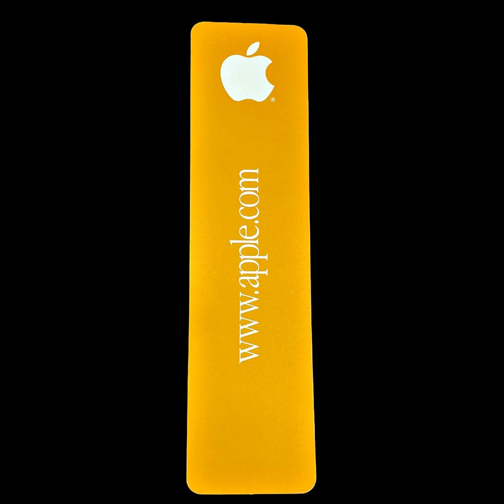 Vintage Late 1990's Apple Computer BookMark for Reading Think Different RARE!